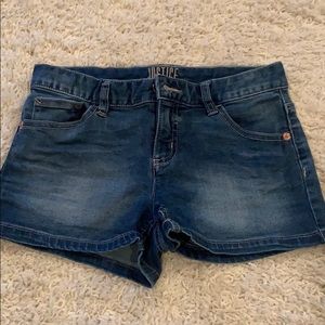 Justice size 14 jean shorts